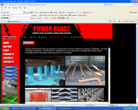 Power Blast Web Services